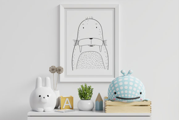 Adorable Walrus Clip Art: Hand-Drawn Doodle Designs for Every Project