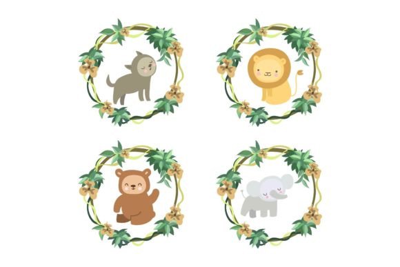 Animal Cute Baby Vector: Designing with Whimsy