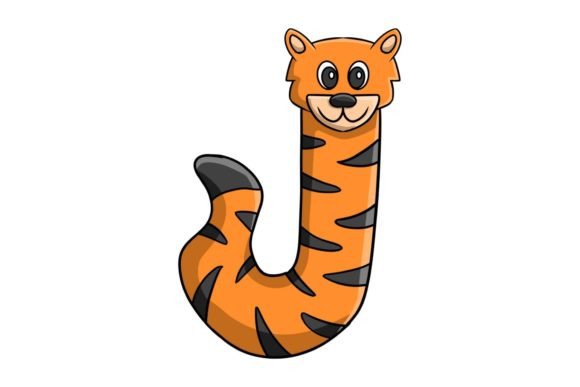 Creative Uses for Animal Alphabet Letter J Illustration