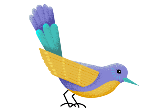 Decorative Bird: The Colorful Exotic Animal for Bold Visuals