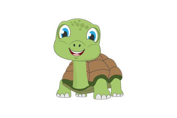 Designing Delightful Brands with a Cute Turtle Animal Cartoon