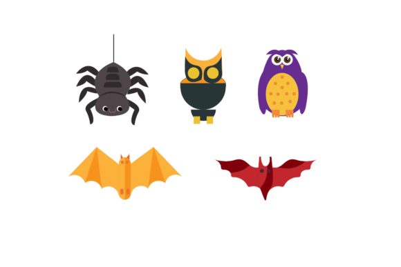 Halloween Animal Illustration Vector Set: Creative Asset Deep Dive