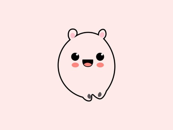 Kawaii White Animal Line Background: A Designer's Guide