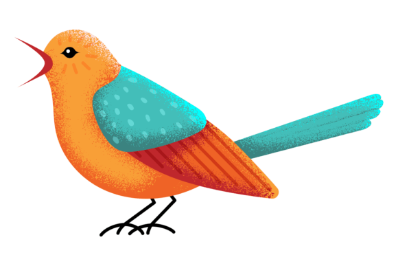Orange Blue Bird: A Folk Art Typeface for Authentic Branding