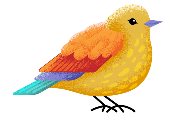 The Art of the Stylized Bird: A Feathered Bright Animal Icon