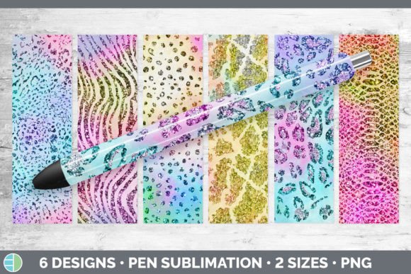 Wildly Versatile: Iridescent Animal Print Pen Wraps
